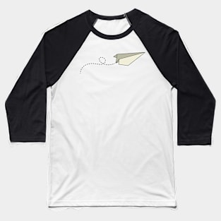 Paper Plane Baseball T-Shirt